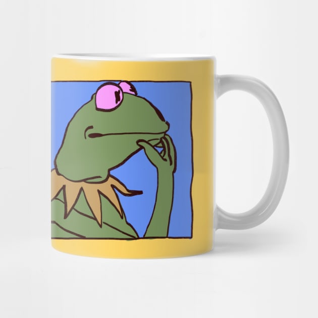 kermit the frog thinking inside the box / the muppets meme by mudwizard